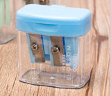 Double Holes Plastic Pencil Sharpeners