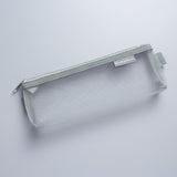 Simple Transparent Mesh Pencil Case