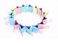 Colorful Metal Binder Clips