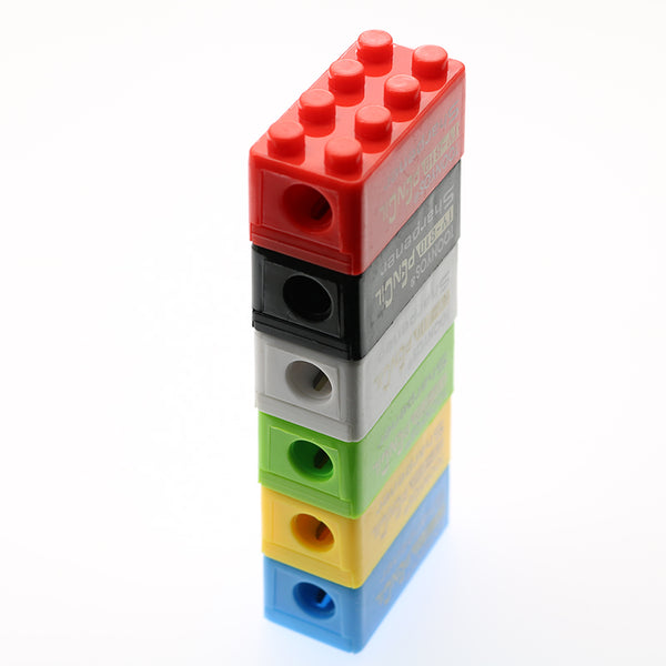 Building Blocks Plastic Pencil Sharpener