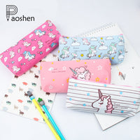 Cute Cartoon Animal Unicorn Pencil Cases