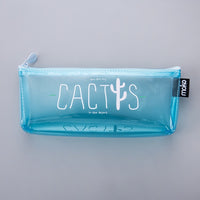 Pencil Case Cactus Transparent