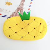 Cute Fruit Watermelon Cactus Plush Pencil Case