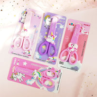 Unicorn Flamingo Cartoon Safety Scissors