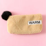 Color Plush Pencil Case