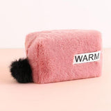 Color Plush Pencil Case